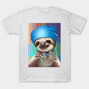 sloth with goggles T-Shirt